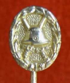 WW I Silver Wound Badge Stick Pin