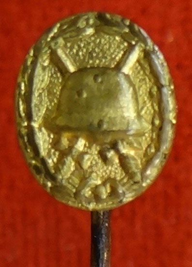 WW I Gold Wound Badge Stick Pin