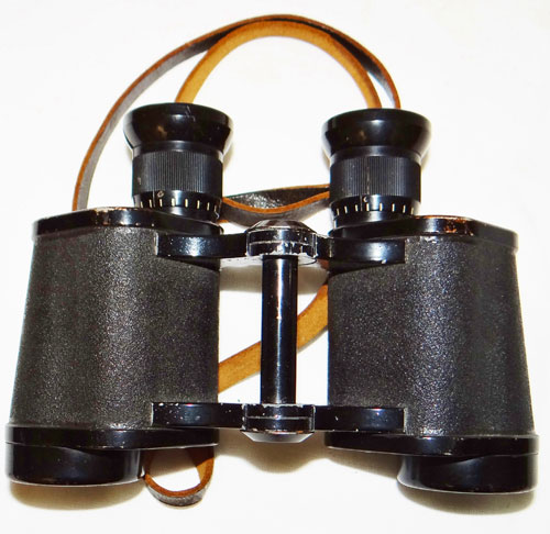 Early WW II 6 x 30 "Carl Zeiss" Binoculars with Case