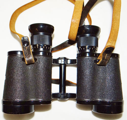 Early WW II 6 x 30 "Carl Zeiss" Binoculars with Case