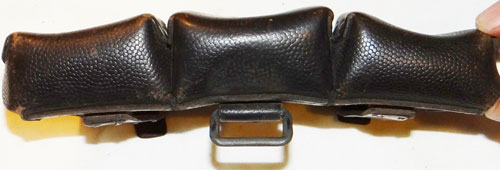 NAMED WW II Leather 98K Ammunition Pouch