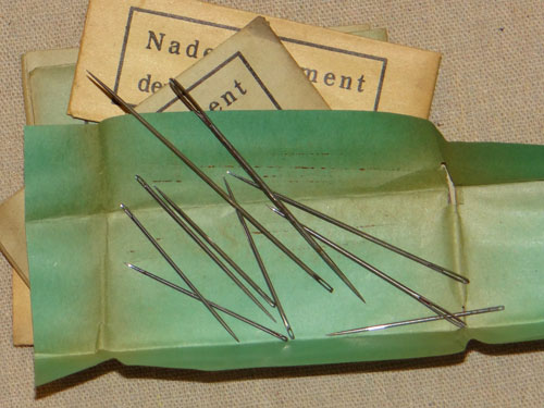 German WW II Pack of Sewing Needles