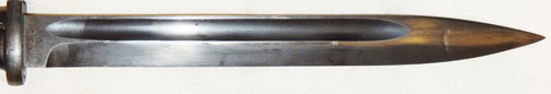 WW II German 98K Bayonet with Matching Numbers with Leather Frog