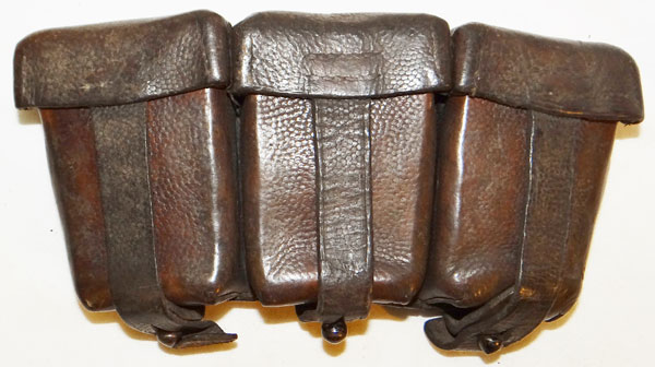 German WW II 98k Leather Ammunition Pouch