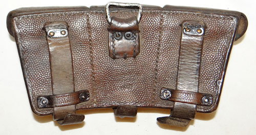 German WW II 98k Leather Ammunition Pouch