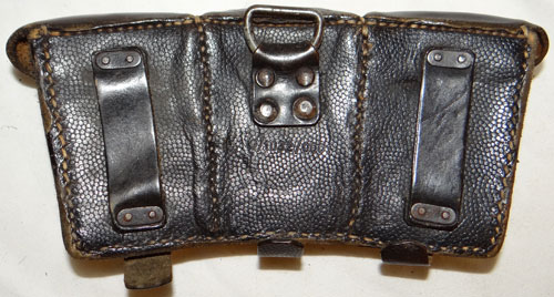 German WW II 98k Leather Ammunition Pouch