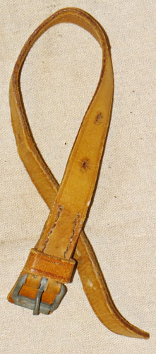 WW II German General Purpose Leather Equipment Strap