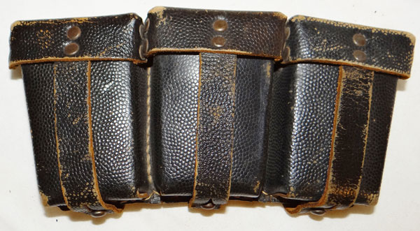 German WW II 98k Leather Ammunition Pouch