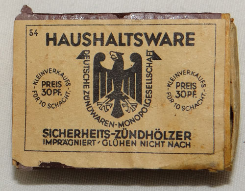 German WW II Box of Matches