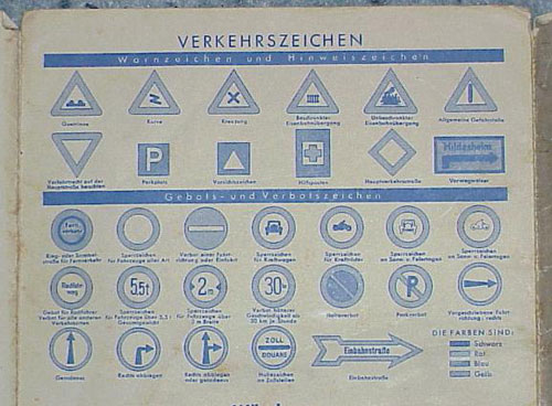 German Road Map