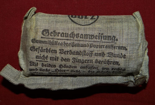 German WW II Issue First Aide Bandage