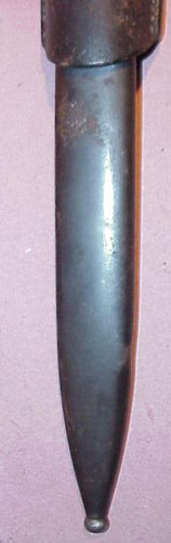 German WW II Model 98 Bayonet with Frog