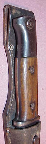 German WW II Model 98 Bayonet with Frog