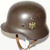 Army M40 Single Decal Combat Helmet