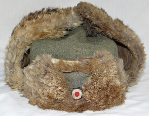 Army Winter Fur Field Cap