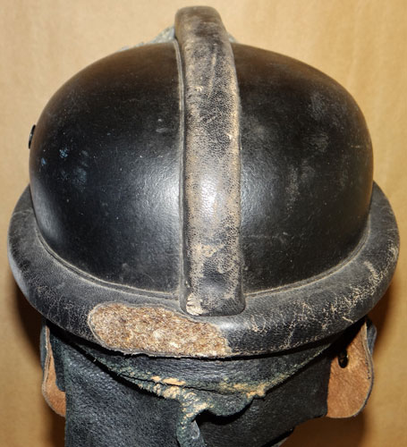 NSKK Leather Crash Helmet with 2nd Pattern Eagle