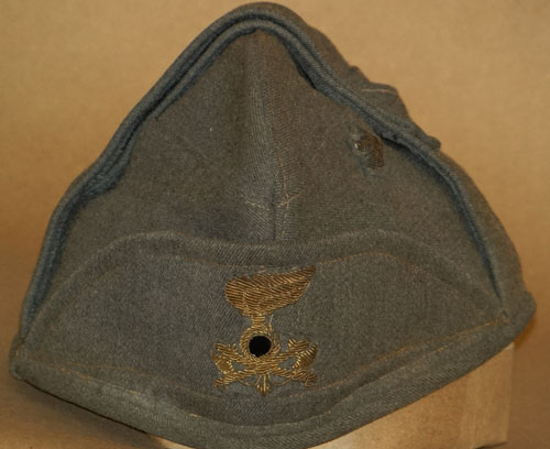 World War II Italian Army 2nd Lt. Sappers "Bustina" Field Cap