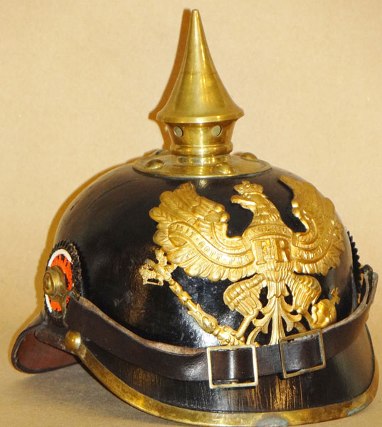 German WW I M.1895 Prussian Infantry Spiked Helmet