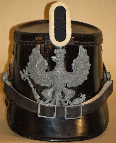 German WW I Wartime Shako for Prussian Jager Troops