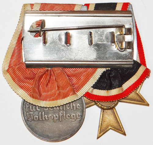 WW II Two Place Medal Bar