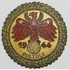 1944 DSVB State Shooting League "PISTOLE" Badge