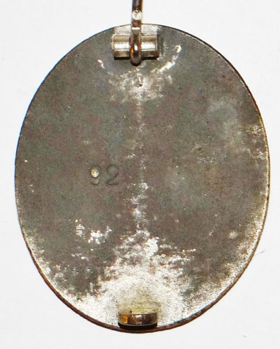 CASED SILVER Wound Badge