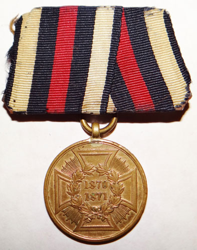 1870 / 1871 War Service Medal - German Medals, Badges and Awards ...