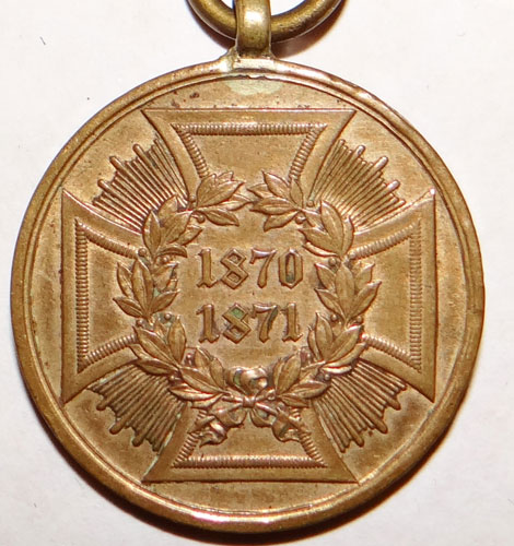 1870 / 1871 War Service Medal