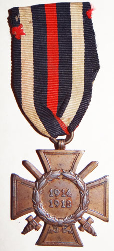 WW I Cross of Honor with Swords