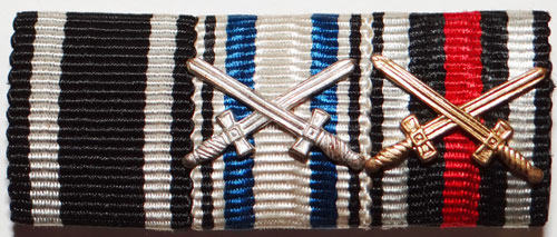 WW I Three Place Ribbon Bar