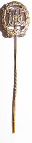 Miniature DRL Bronze Sport Badge "Stick Pin"