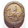 Miniature Bronze Horseman’s Badge "Stick Pin"