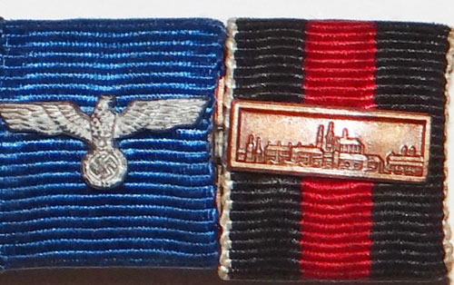 Army Three Place Ribbon Bar