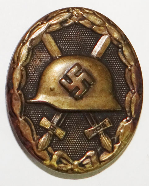 German WW II Black Wound Badge