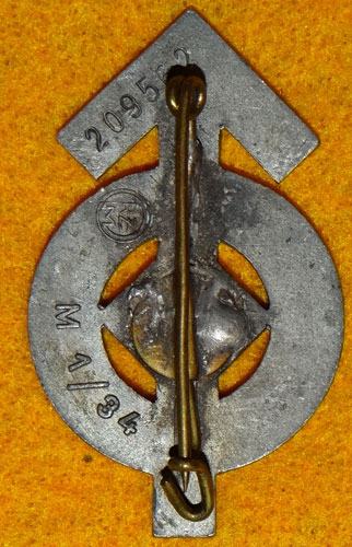 Silver HJ Proficiency Badge