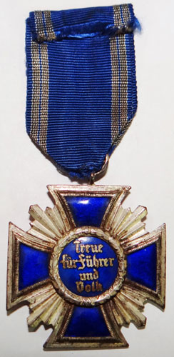 N.S.D.A.P. 15 Year Long Service Medal