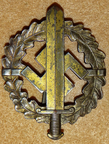 1939-1944 Pattern Bronze SA Sport Badge