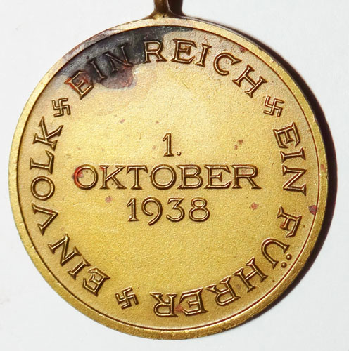 CASED Czech Annexation Commemorative Medal