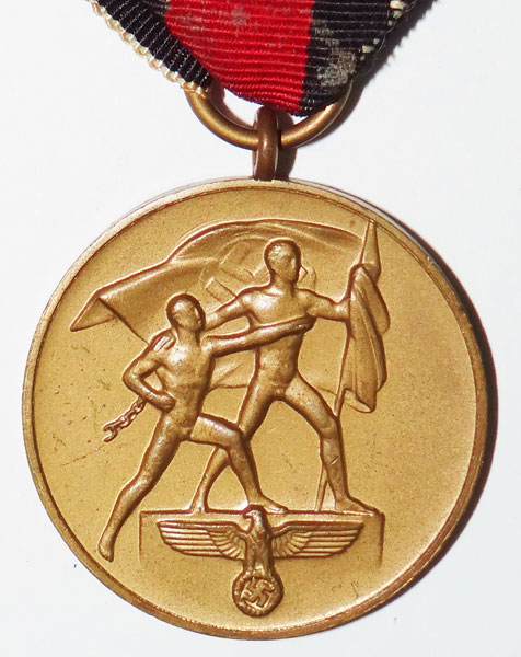 Czech Annexation Commemorative Medal