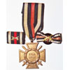 WW I Cross of Honor with Swords with Ribbon Bar & Lapel Ribbon