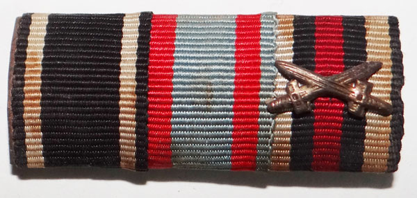 German WW I Three Place Ribbon Bar