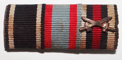 German WW I Three Place Ribbon Bar