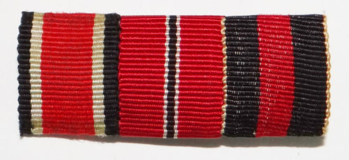 WW II German Three Place Ribbon Bar