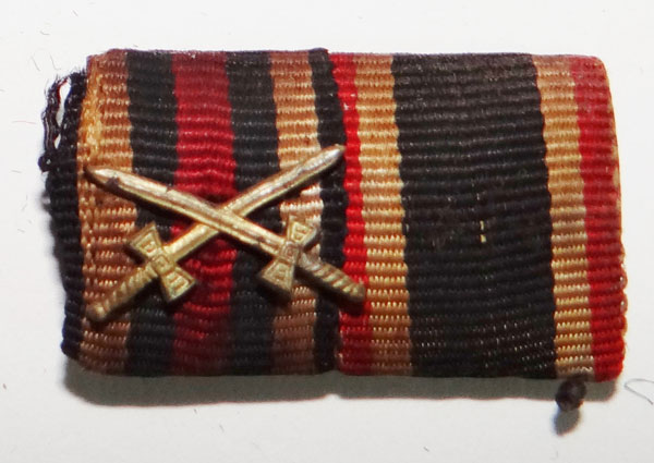 WW I /II German Two Place Ribbon Bar