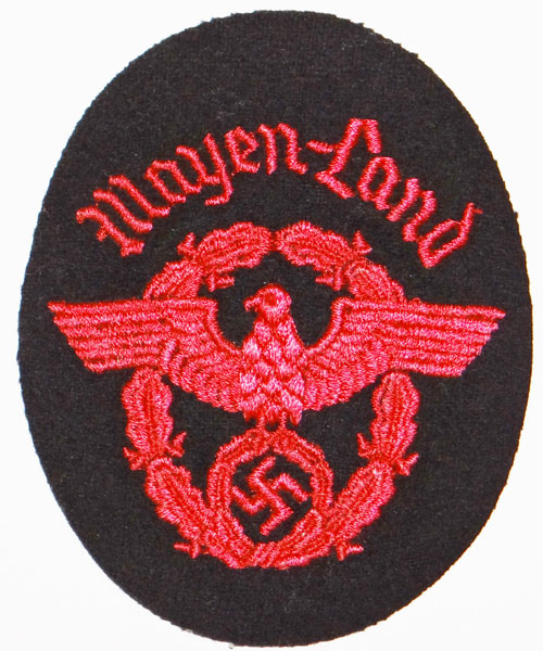 Feuerwehr "Fire Service" NCO/EM Sleeve Eagle with Assignment Location