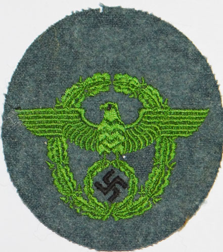 Schutzpolizei Enlisted Sleeve Eagle with Shoulder Board & Collar Tab