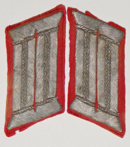 Feuerschutzpolizei Oberleutnant Tabs & Shoulder Boards Set