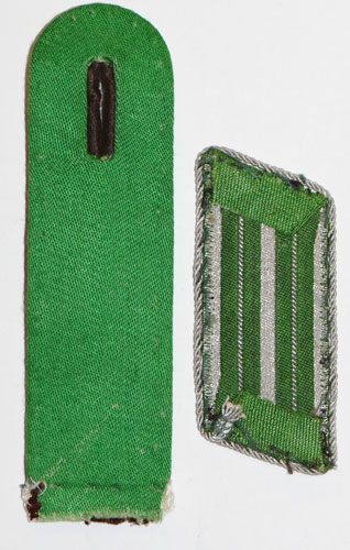 Schutzpolizei NCO/EM Collar Tab & Shoulder Board