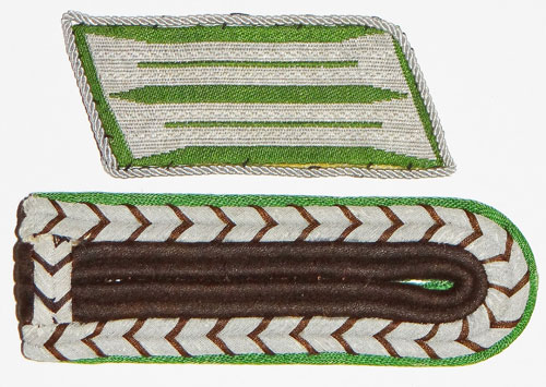 Schutzpolizei "NCO" Shoulder Board & Collar Tab Set