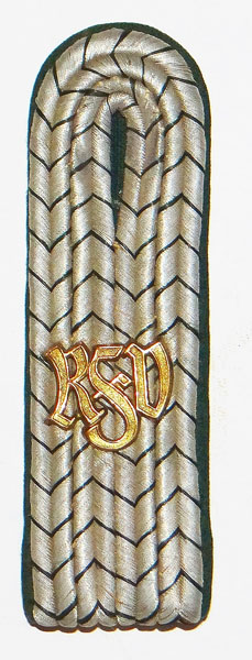 Customs Leutnant Rank Shoulder Board